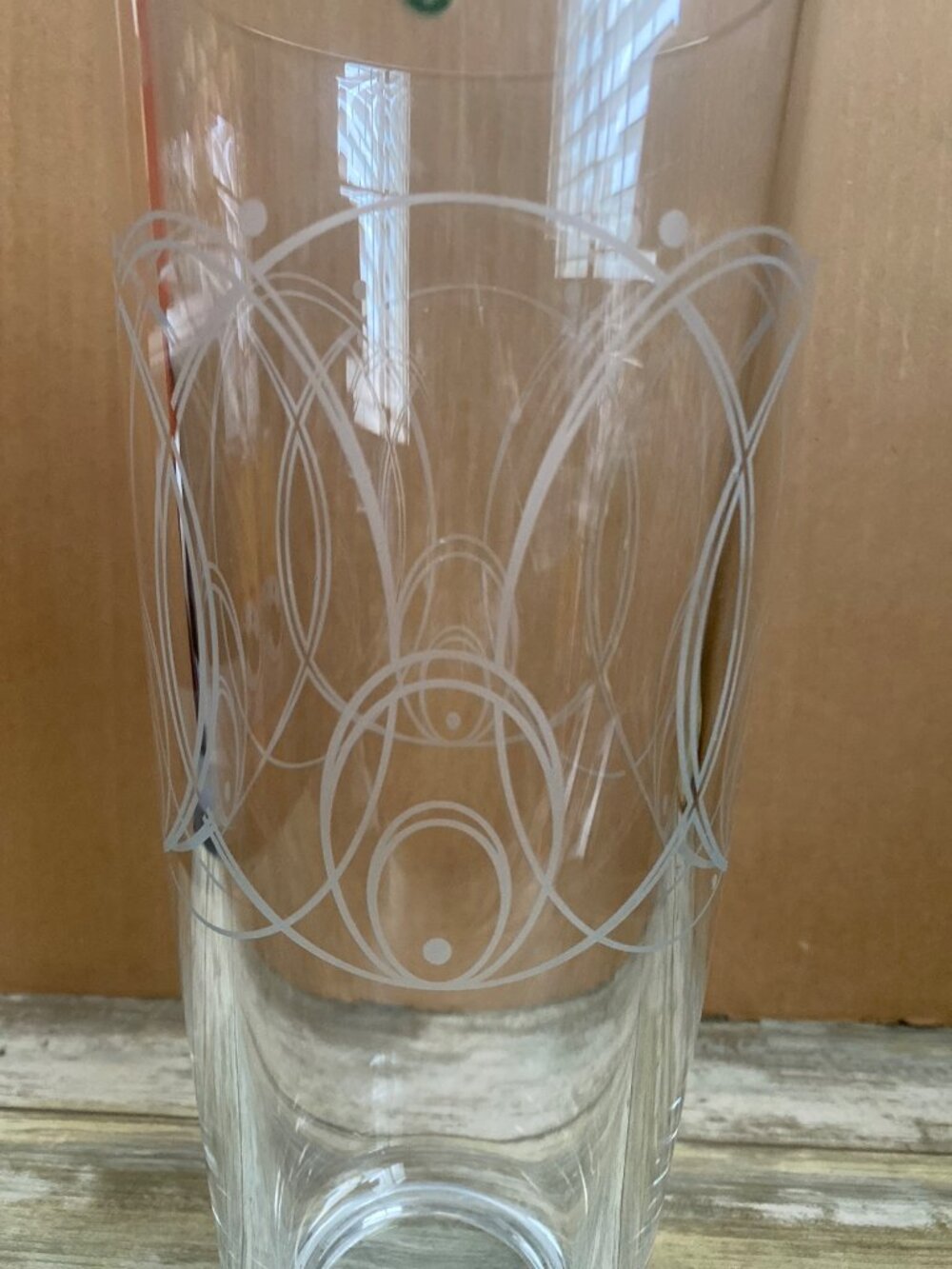Waterford Crystal Ballet Icing Etched Swirl Vase 12" Pre-owned - Picture 7 of 10